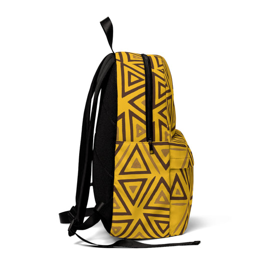 FULOVEK - Tribal Stylish Unisex Classic Backpack with Geometric Pattern, Trendy Bag for School, Travel, Work, Gift for Students, Fashionable Backpack
