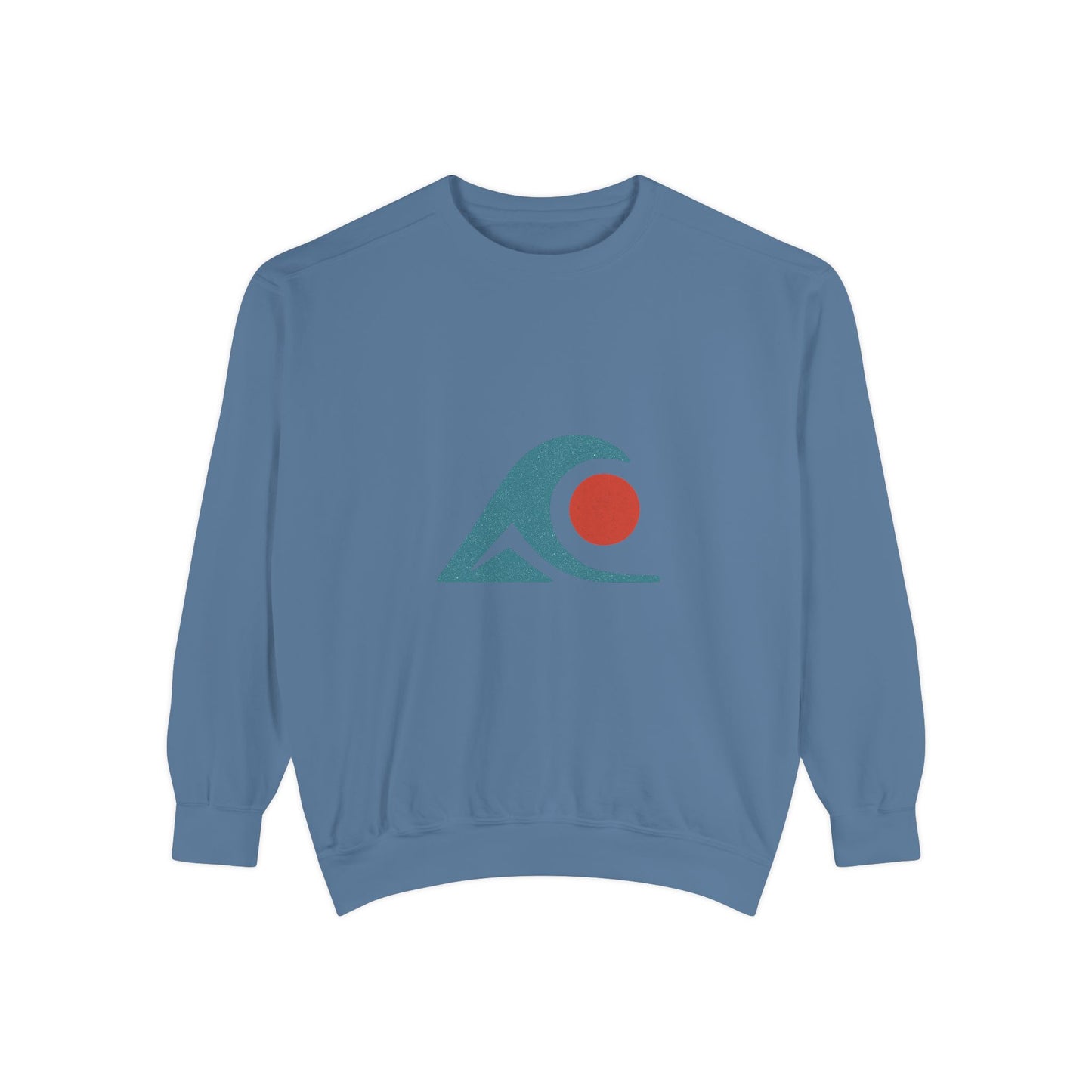 FULOVEK - Retro Wave Unisex Sweatshirt - Cozy Beach Vibes, Perfect for Casual Outings, Unisex Gift, Everyday Comfort, Summer Nights