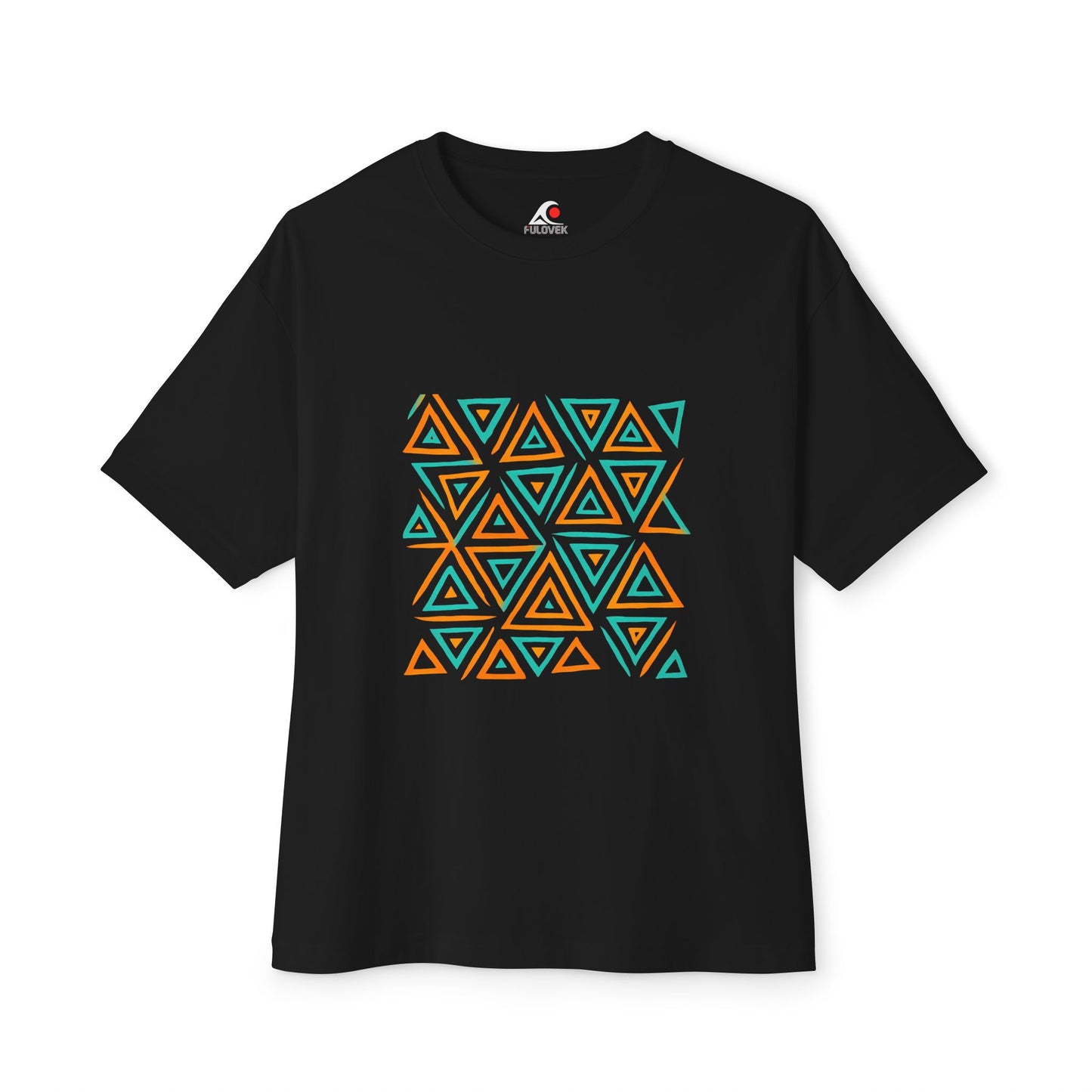 FULOVEK - TRIBAL COLLECTION - Oversized Tee - Unisex Boxy Shirt, Casual Wear, Trendy Outfit, Gift for Him, Gift for Her