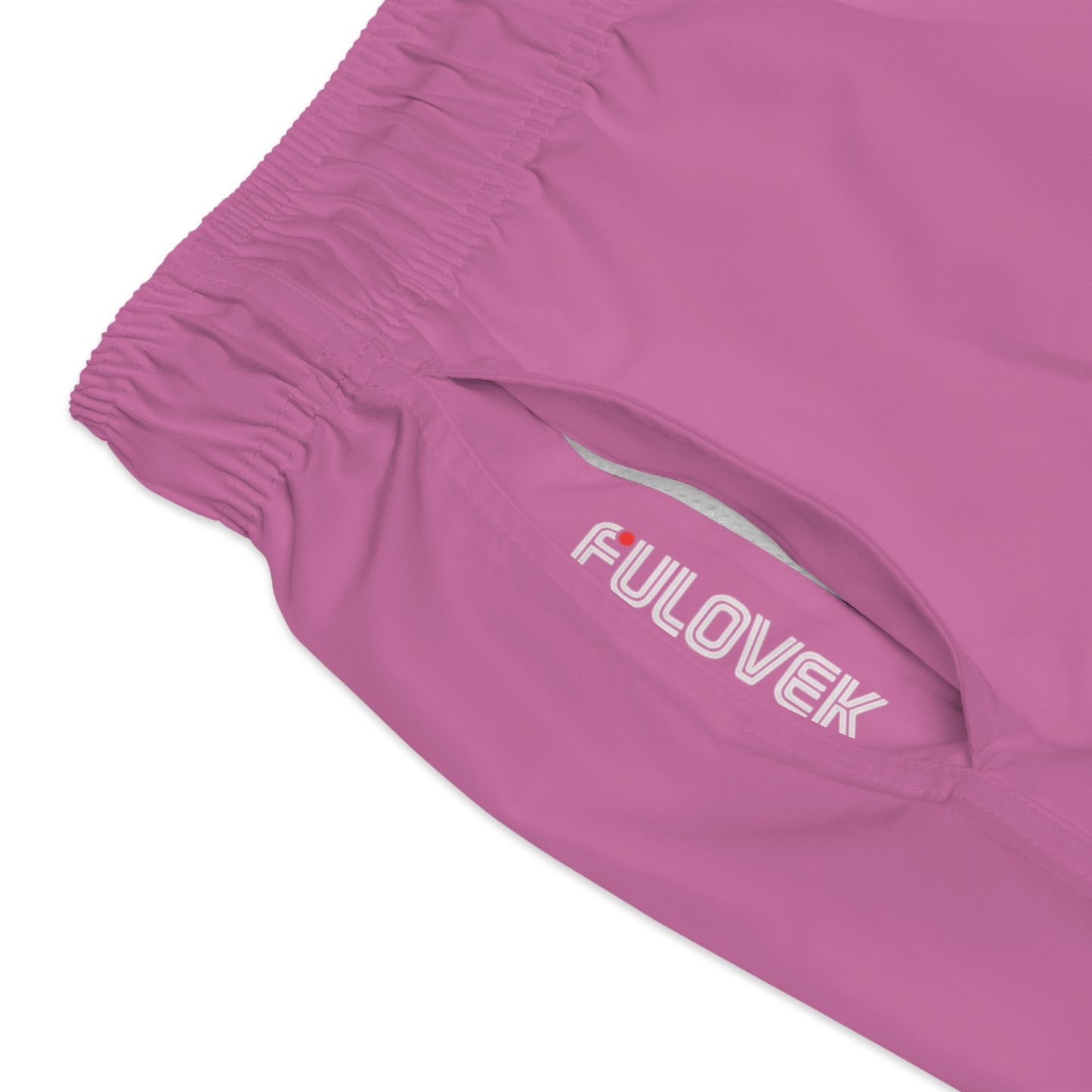 Vibrant Swim Trunks for Summer Fun, Beachwear, Pool Party Essentials, Perfect for Vacation, Light Pink Design