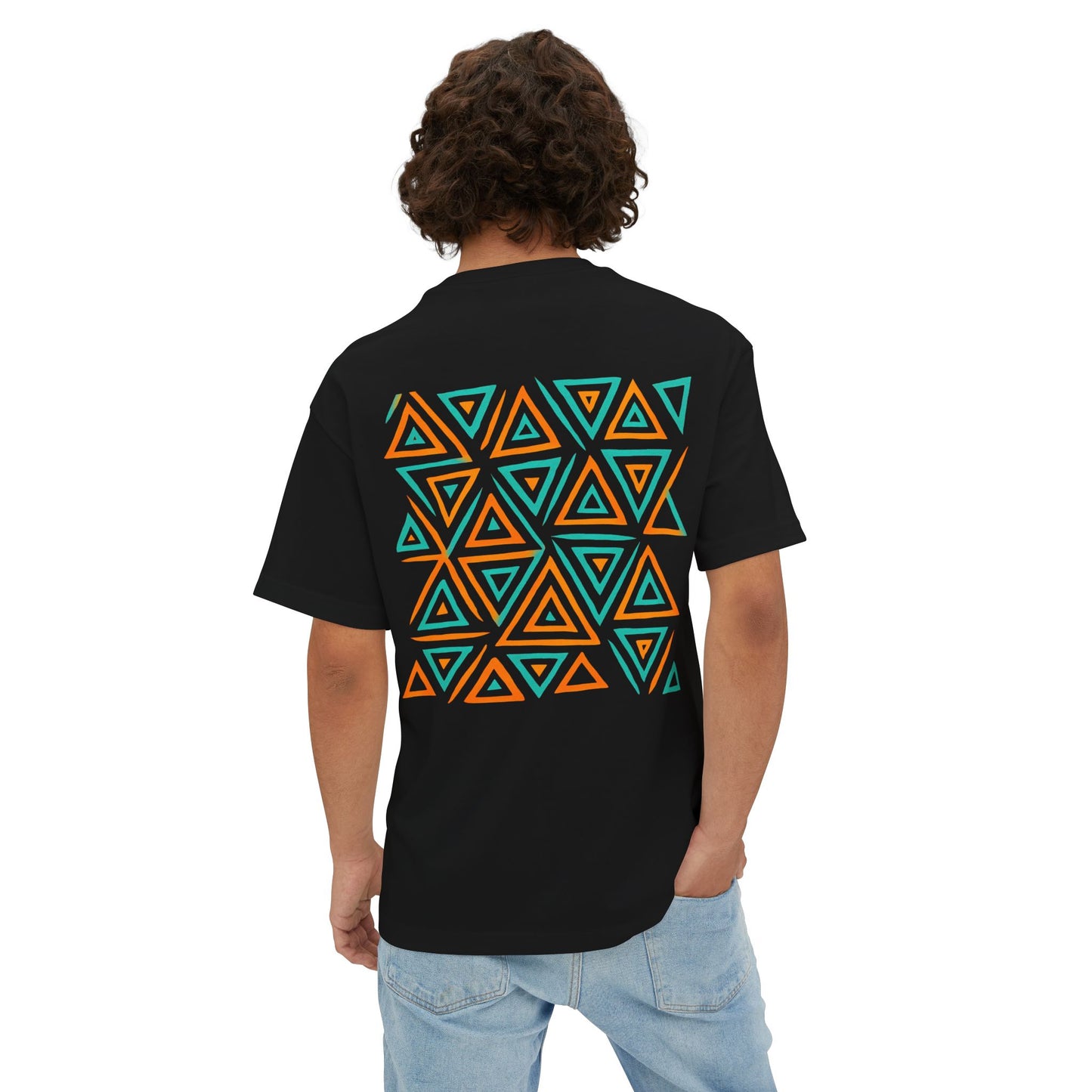 FULOVEK - TRIBAL COLLECTION - Oversized Tee - Unisex Boxy Shirt, Casual Wear, Trendy Outfit, Gift for Him, Gift for Her