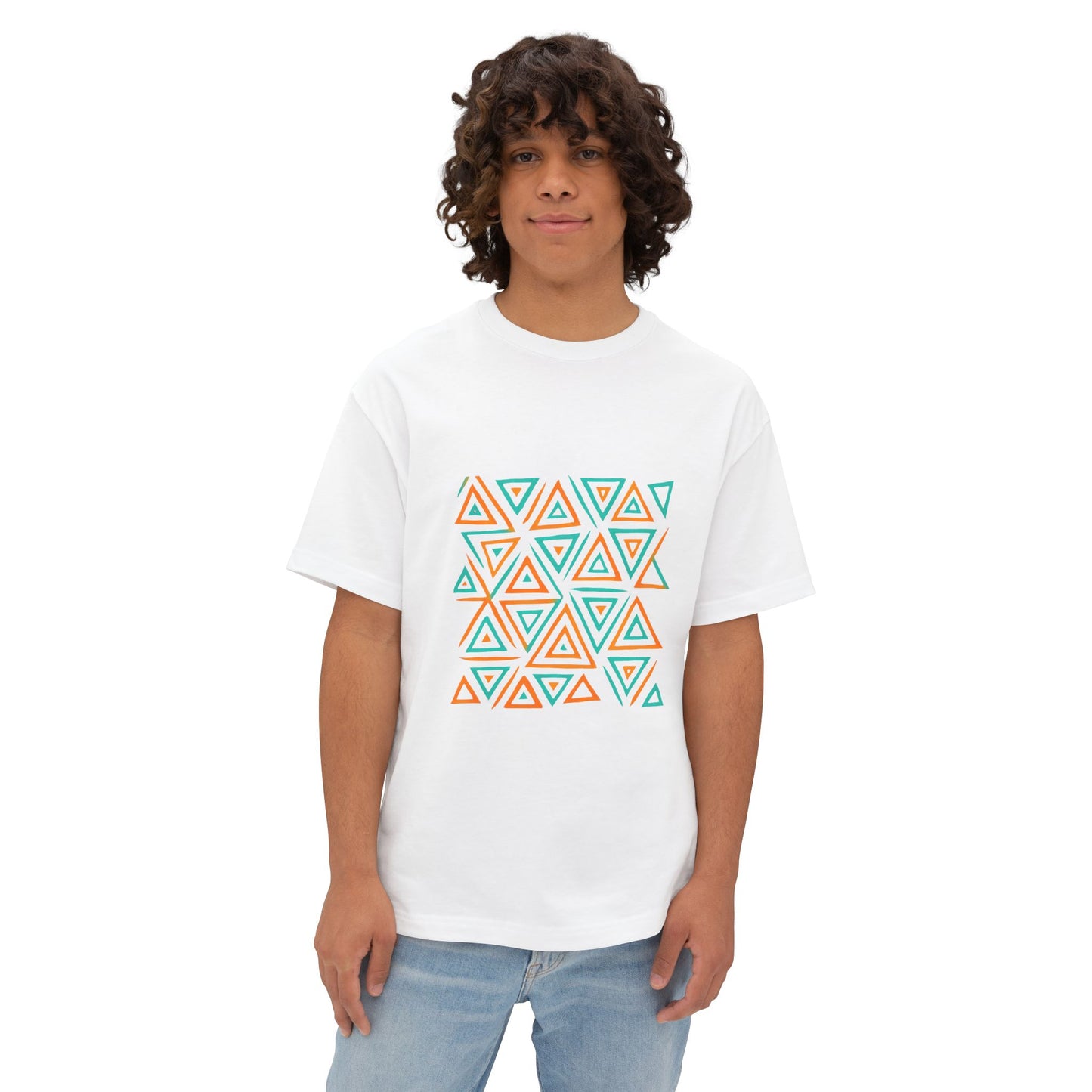 FULOVEK - TRIBAL COLLECTION - Oversized Tee - Unisex Boxy Shirt, Casual Wear, Trendy Outfit, Gift for Him, Gift for Her