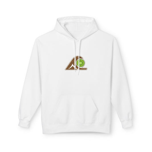 FULOVEK - Unisex Softstyle Fleece Hoodie KIWI FRUIT, Cozy Casual Wear, Gift for Him, Her, Everyday Comfort, Stylish Layering Piece, Perfect for All Seasons