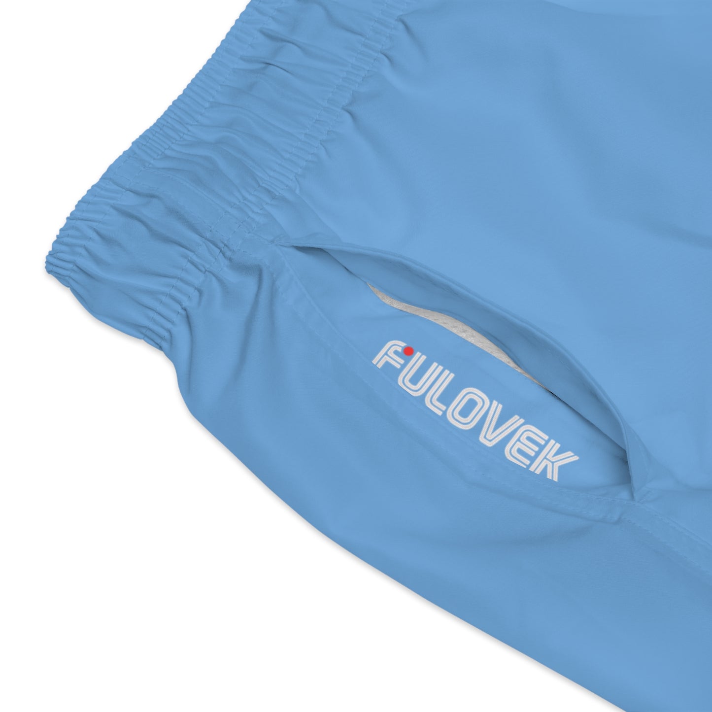 Copy of Vibrant Swim Trunks for Summer Fun, Beachwear, Pool Party Essentials, Perfect for Vacation, Light Blue Design