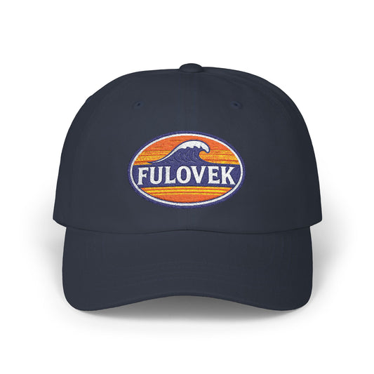 FULOVEK - Classic Dad Cap With Retro Wave Design | Summer Hat, Dad Hat, Casual Headwear, Beachwear, Gift for Him