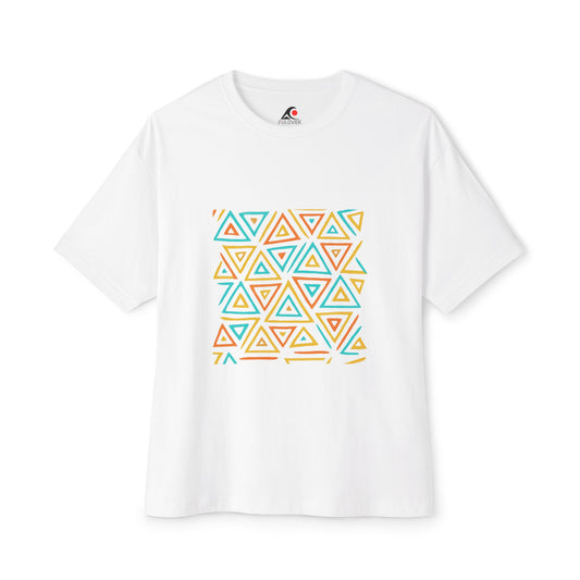 FULOVEK - TRIBAL COLLECTION - Oversized Tee - Unisex Boxy Shirt, Casual Wear, Trendy Outfit, Gift for Him, Gift for Her