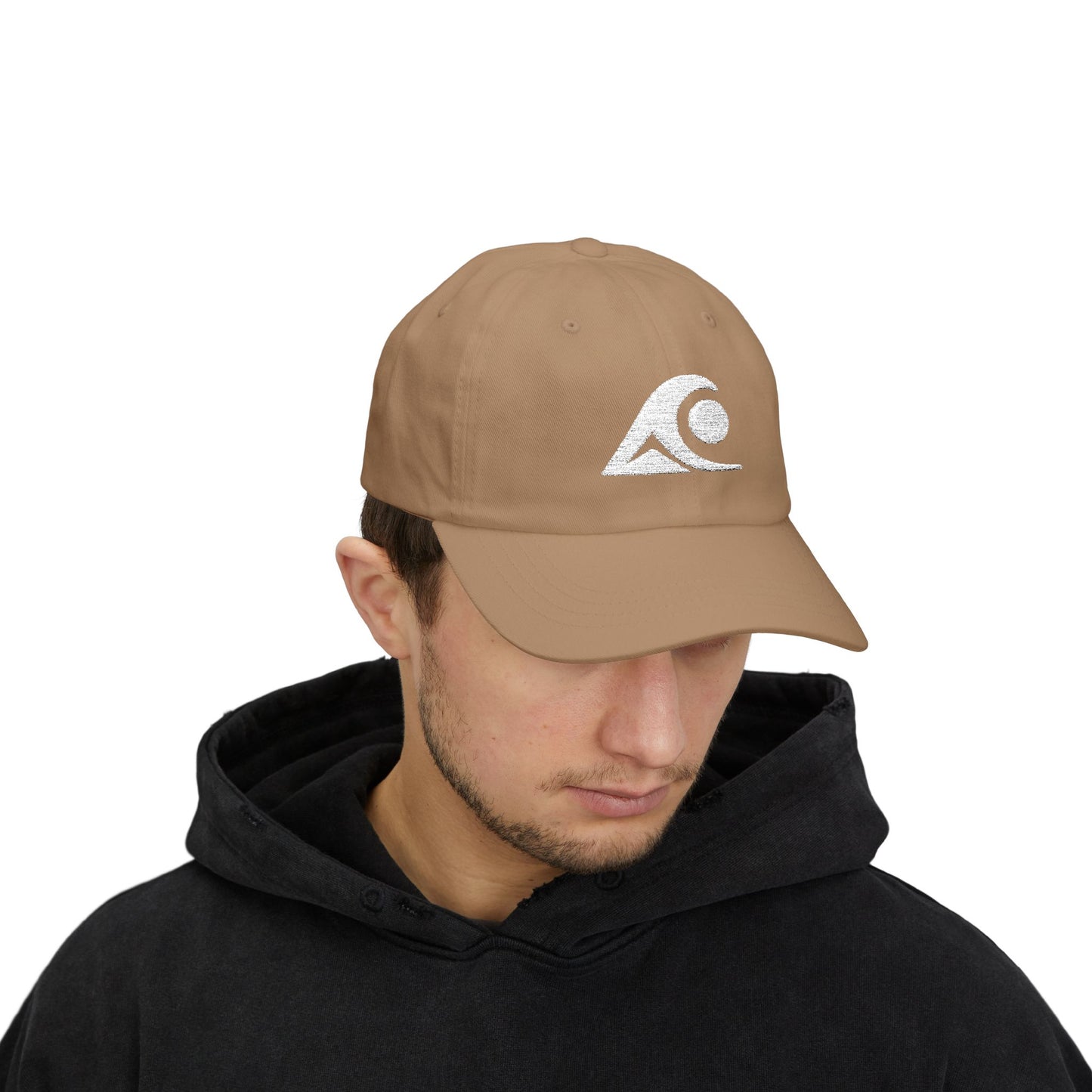 FULOVEK - Classic Cap with Wave Design, Casual Baseball Hat, Gift for Beach Lovers, Summer Accessory, Trendy Stylish Cap, Tribal