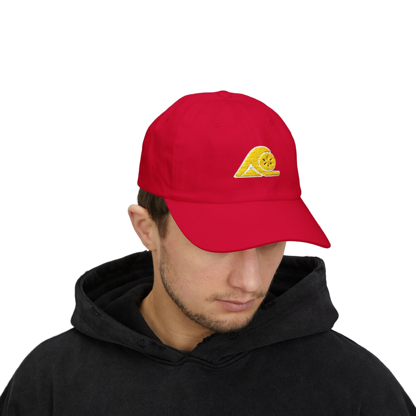 Classic Wave Dad Cap - Beach Lover's Hat, Casual Sun Hat, Summer Accessory, Relaxed Style, Tropical Banana