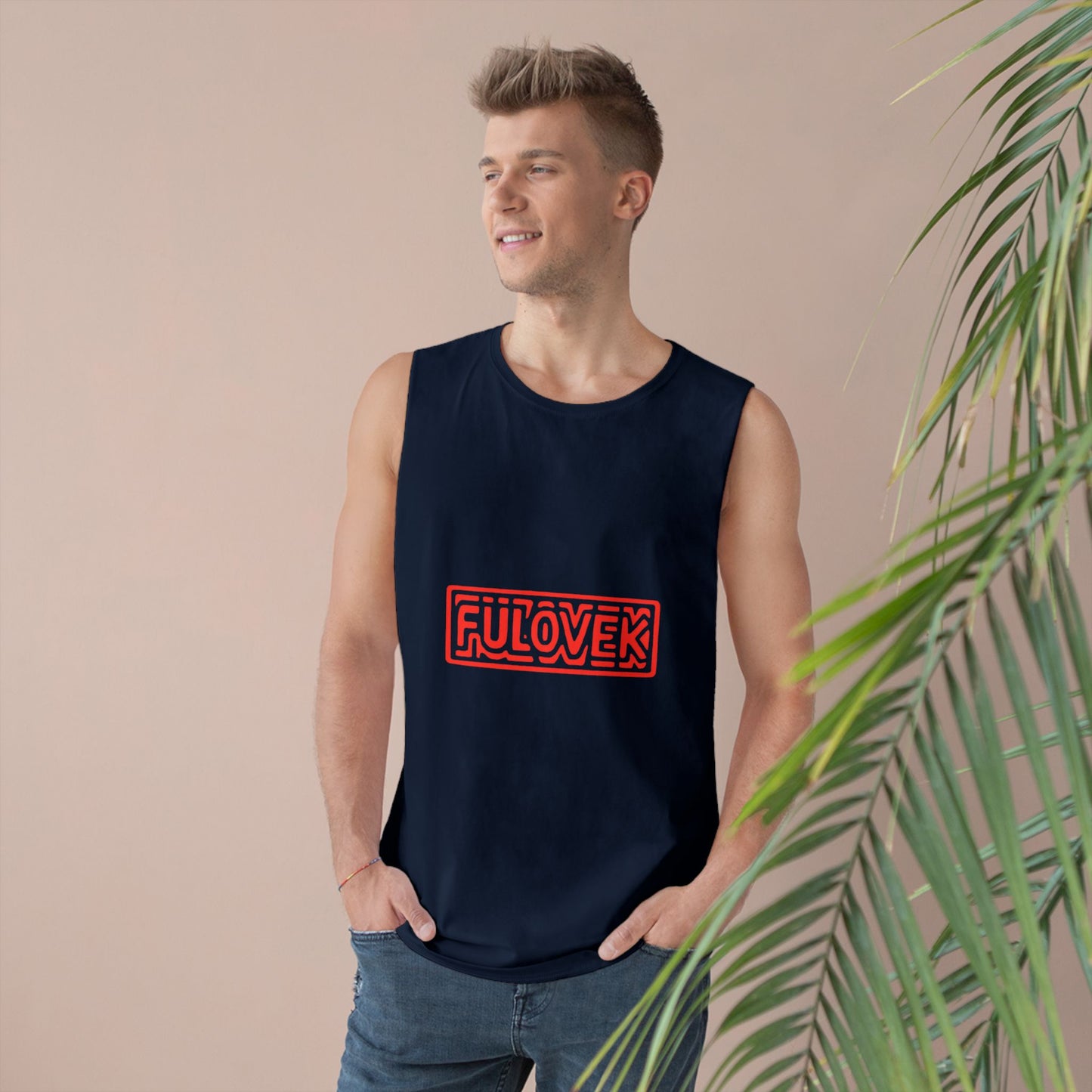 FULOVEK - Unisex Tank Top, Casual Summer Tee, Vacation Clothing, Graphic Workout Shirt, Stylish Layering Piece, Gifts for Him and Her