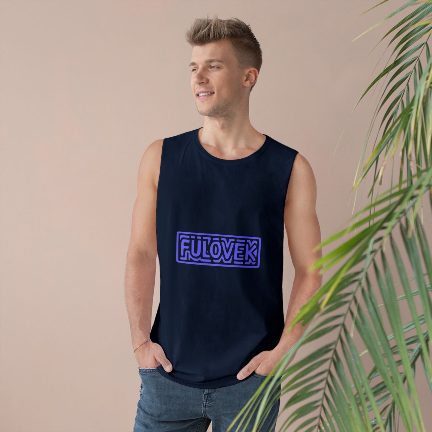 FULOVEK - Unisex Tank Top, Casual Summer Tee, Vacation Clothing, Graphic Workout Shirt, Stylish Layering Piece, Gifts for Him and Her