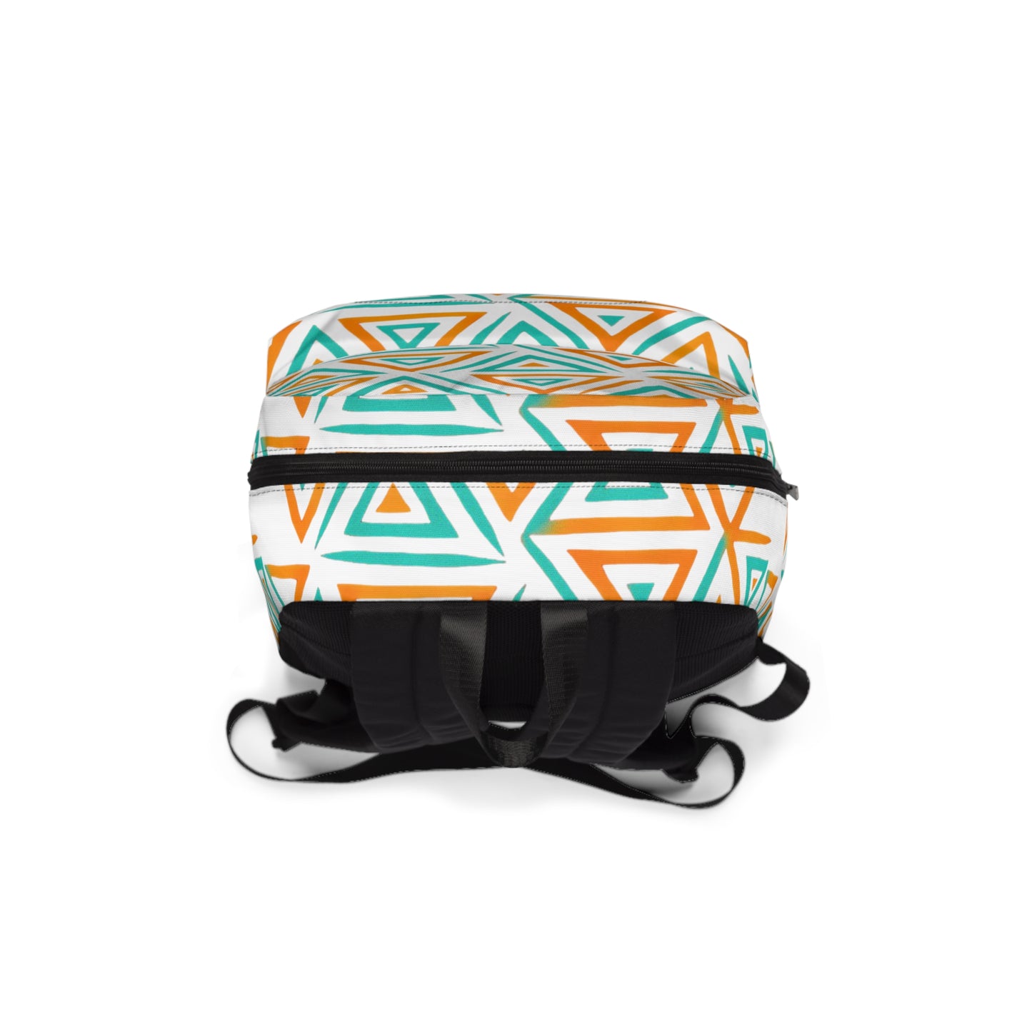 FULOVEK - Tribal Stylish Unisex Classic Backpack with Geometric Pattern, Trendy Bag for School, Travel, Work, Gift for Students, Fashionable Backpack