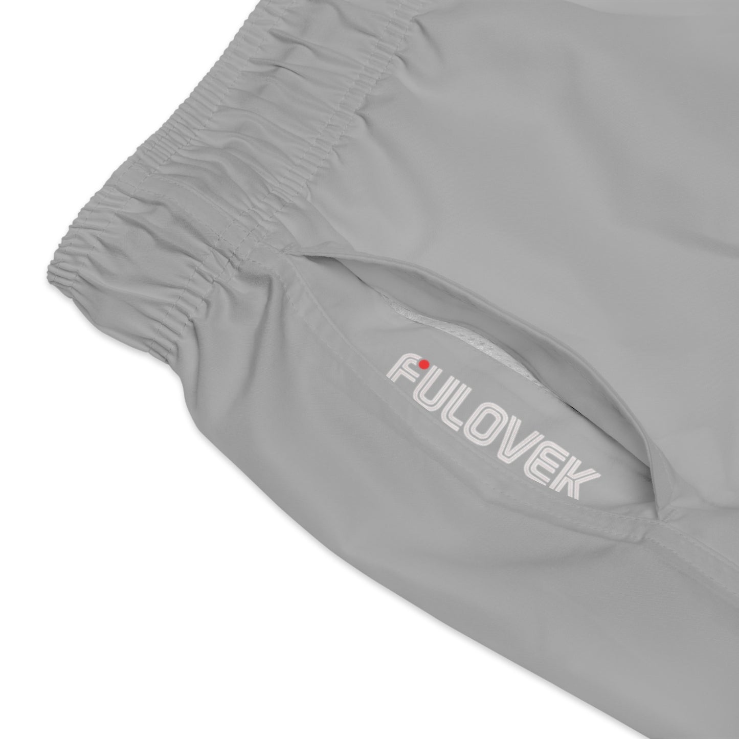 Vibrant Swim Trunks for Summer Fun, Beachwear, Pool Party Essentials, Perfect for Vacation, Light Grey Design