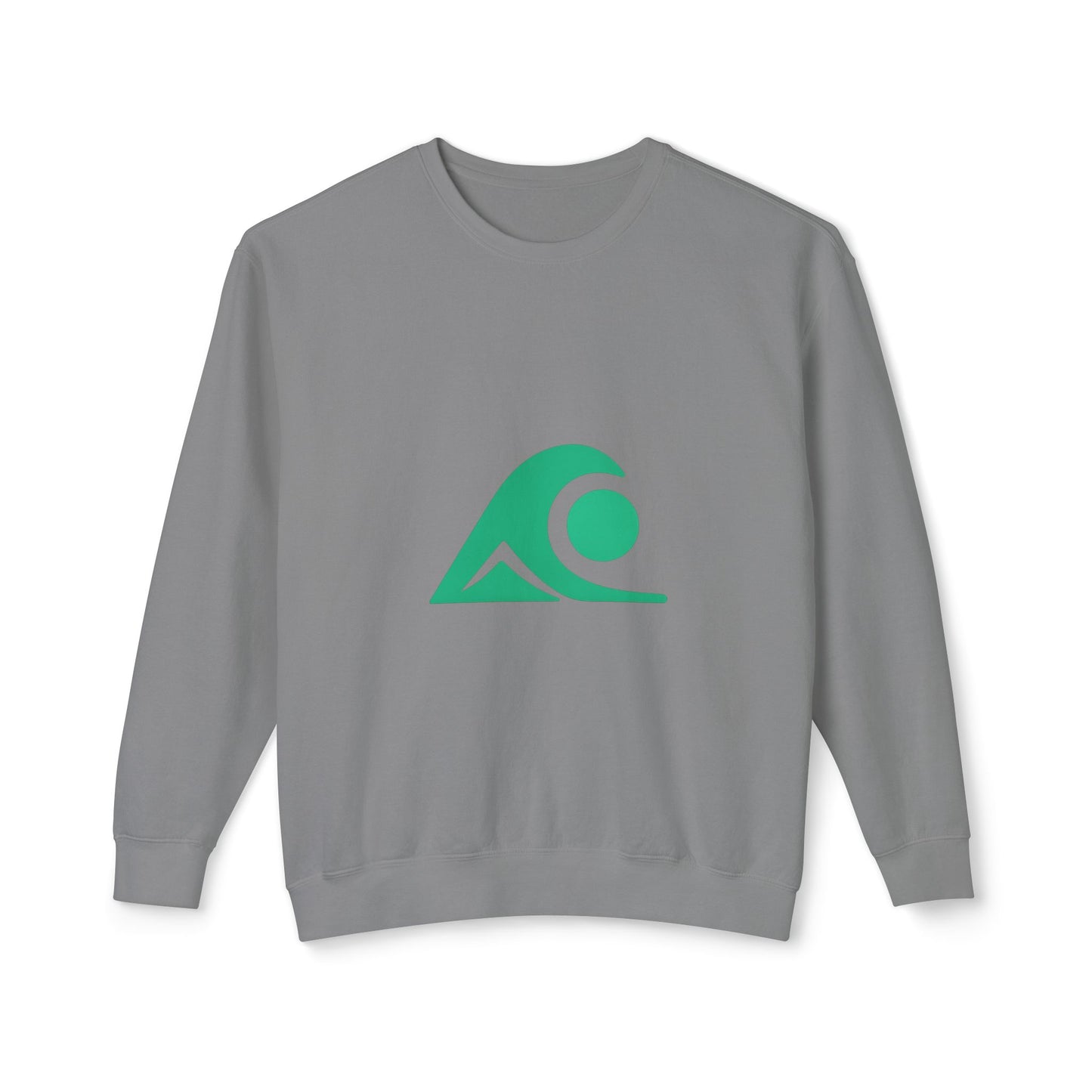FULOVEK - Coastal Vibes Unisex Crewneck Sweatshirt, Beach Apparel, Perfect for Casual Outings, Lightweight Sweater, Ocean Lover Gift