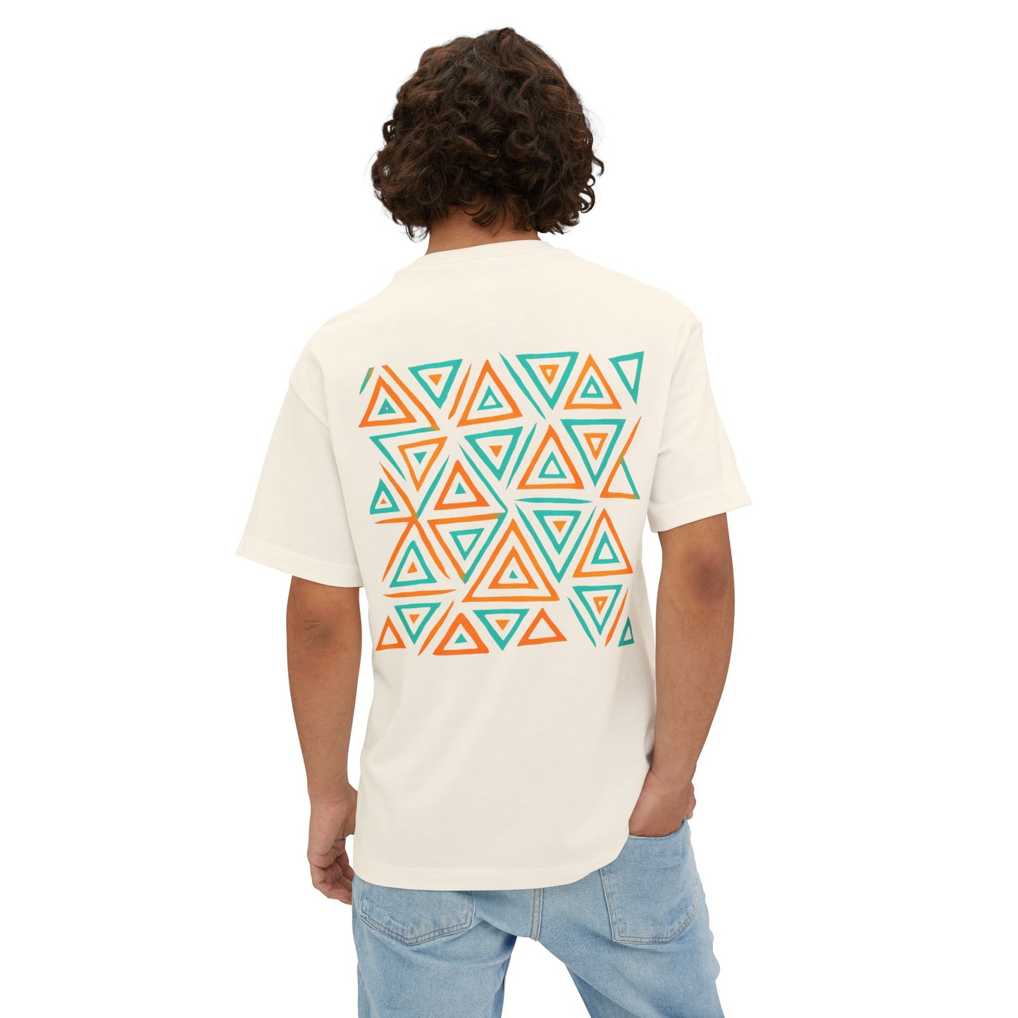 FULOVEK - TRIBAL COLLECTION - Oversized Tee - Unisex Boxy Shirt, Casual Wear, Trendy Outfit, Gift for Him, Gift for Her
