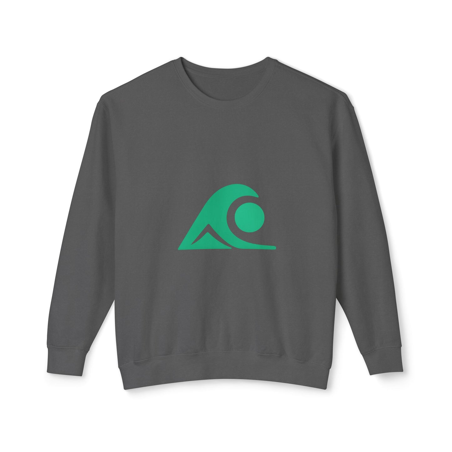 FULOVEK - Coastal Vibes Unisex Crewneck Sweatshirt, Beach Apparel, Perfect for Casual Outings, Lightweight Sweater, Ocean Lover Gift