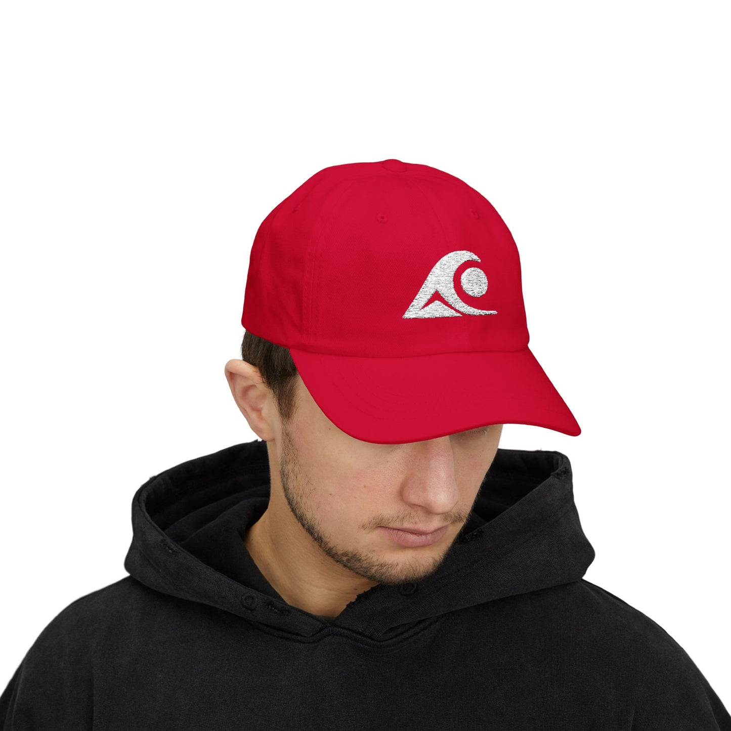 FULOVEK - Classic Cap with Wave Design, Casual Baseball Hat, Gift for Beach Lovers, Summer Accessory, Trendy Stylish Cap, Tribal