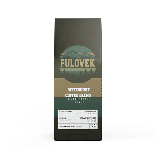 FULOVEK - Bitterroot Coffee Blend (Dark French Roast)