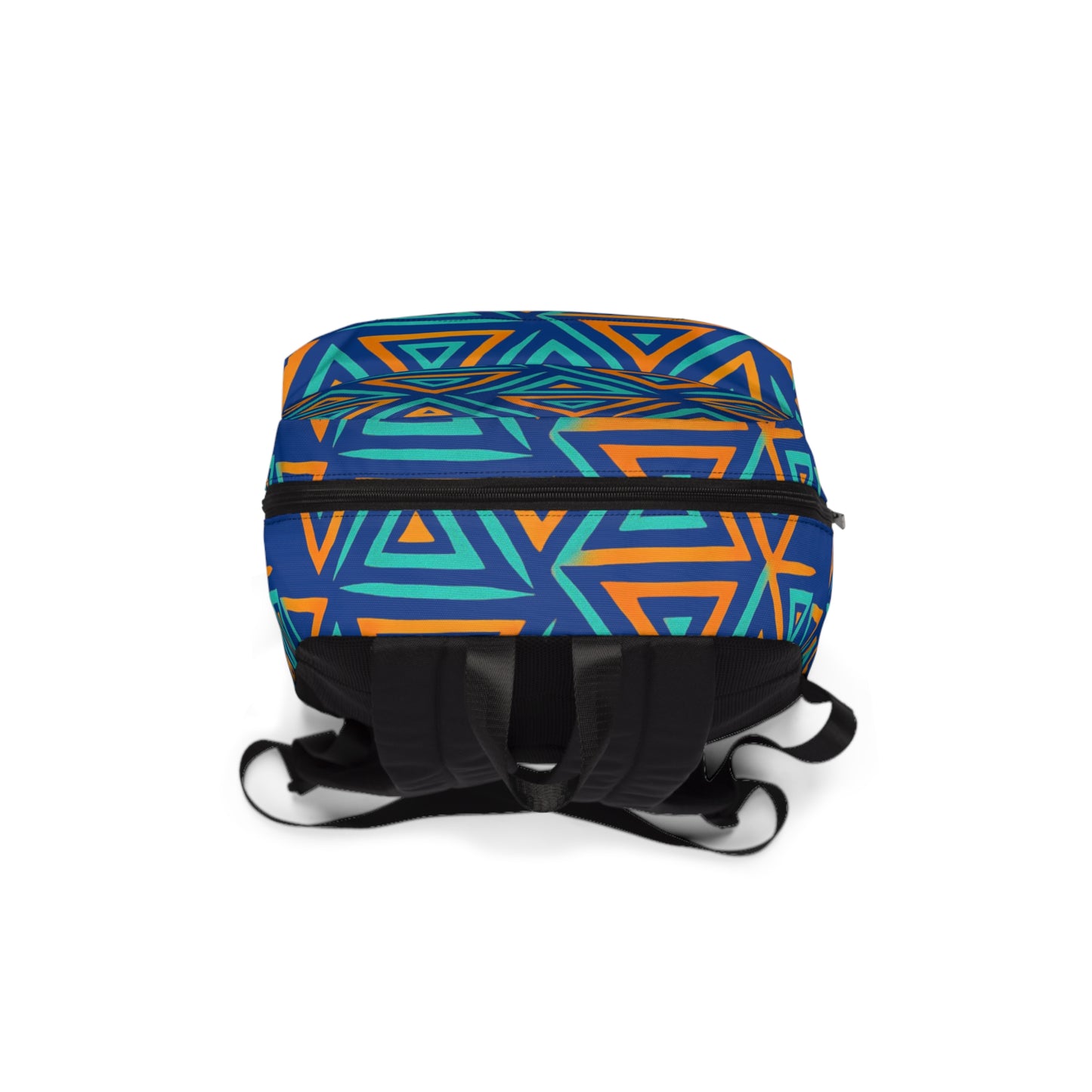 FULOVEK - Tribal Stylish Unisex Classic Backpack with Geometric Pattern, Trendy Bag for School, Travel, Work, Gift for Students, Fashionable Backpack