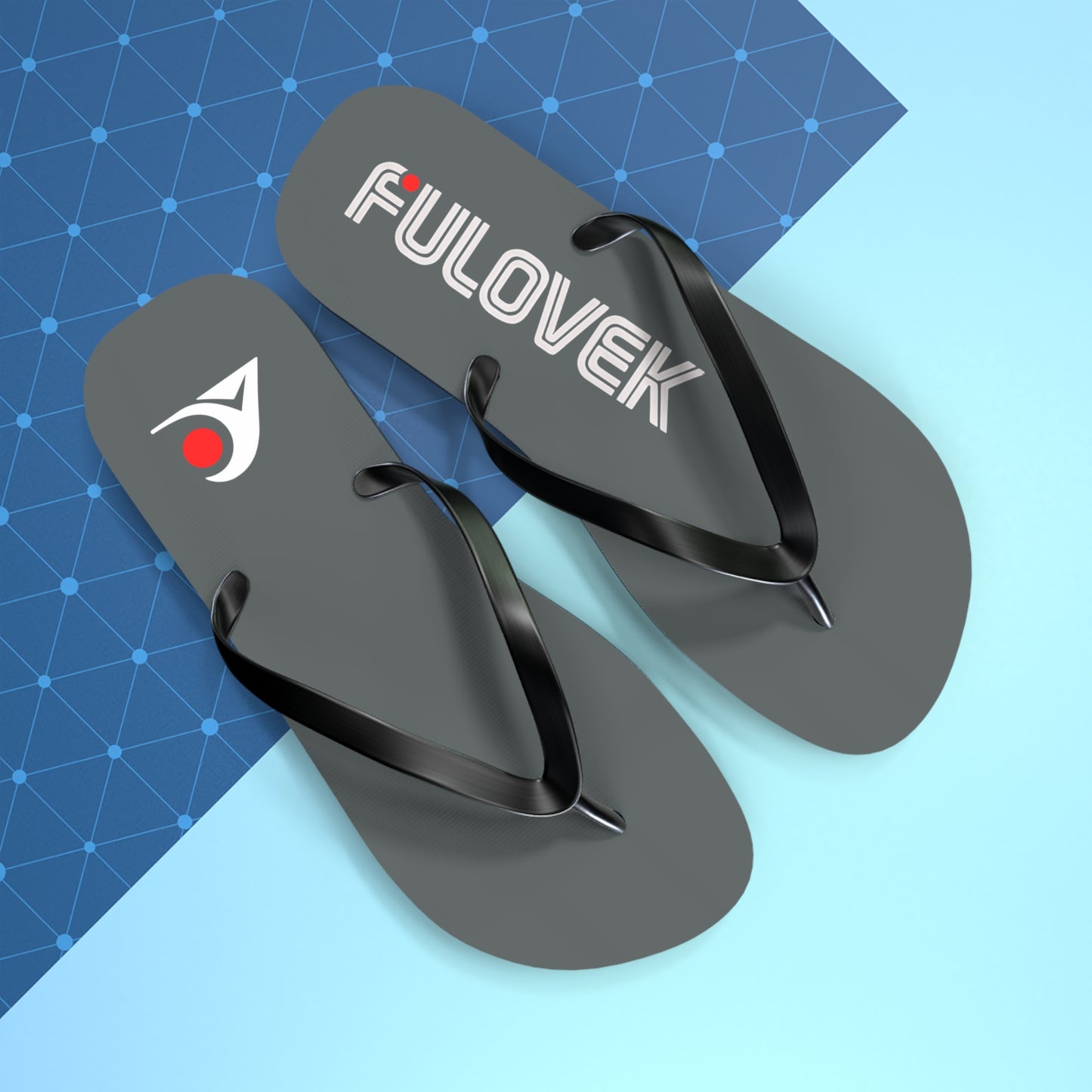 FULOVEK - NC Flip Flops - Tropical Vibes Beach Sandals
