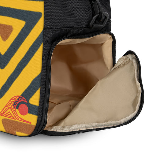 FULOVEK - Tribal Fitness Handbag, Gym Tote, Sports Bag, Workout Accessory, Travel Companion, Unique Gift for Fitness Enthusiasts