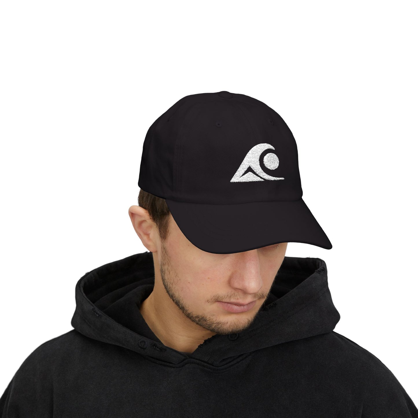 FULOVEK - Classic Cap with Wave Design, Casual Baseball Hat, Gift for Beach Lovers, Summer Accessory, Trendy Stylish Cap, Tribal