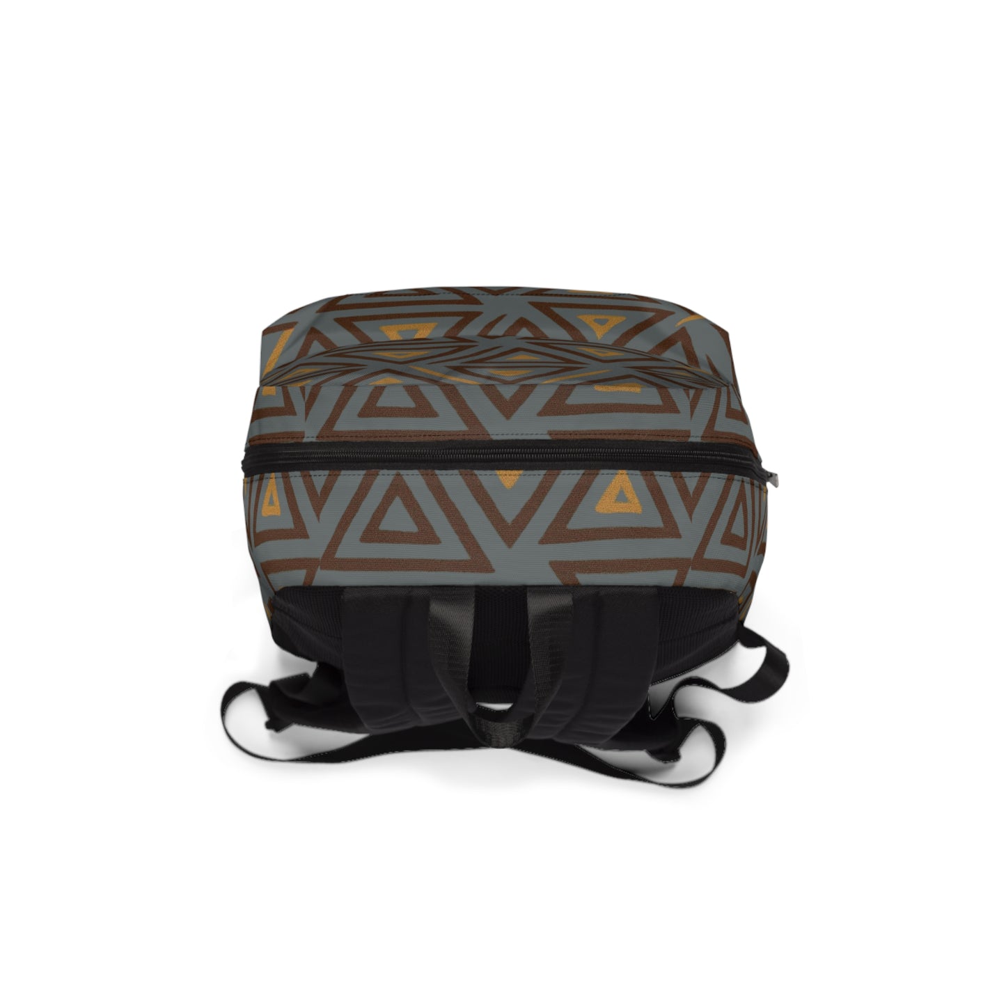 FULOVEK - Tribal Stylish Unisex Classic Backpack with Geometric Pattern, Trendy Bag for School, Travel, Work, Gift for Students, Fashionable Backpack