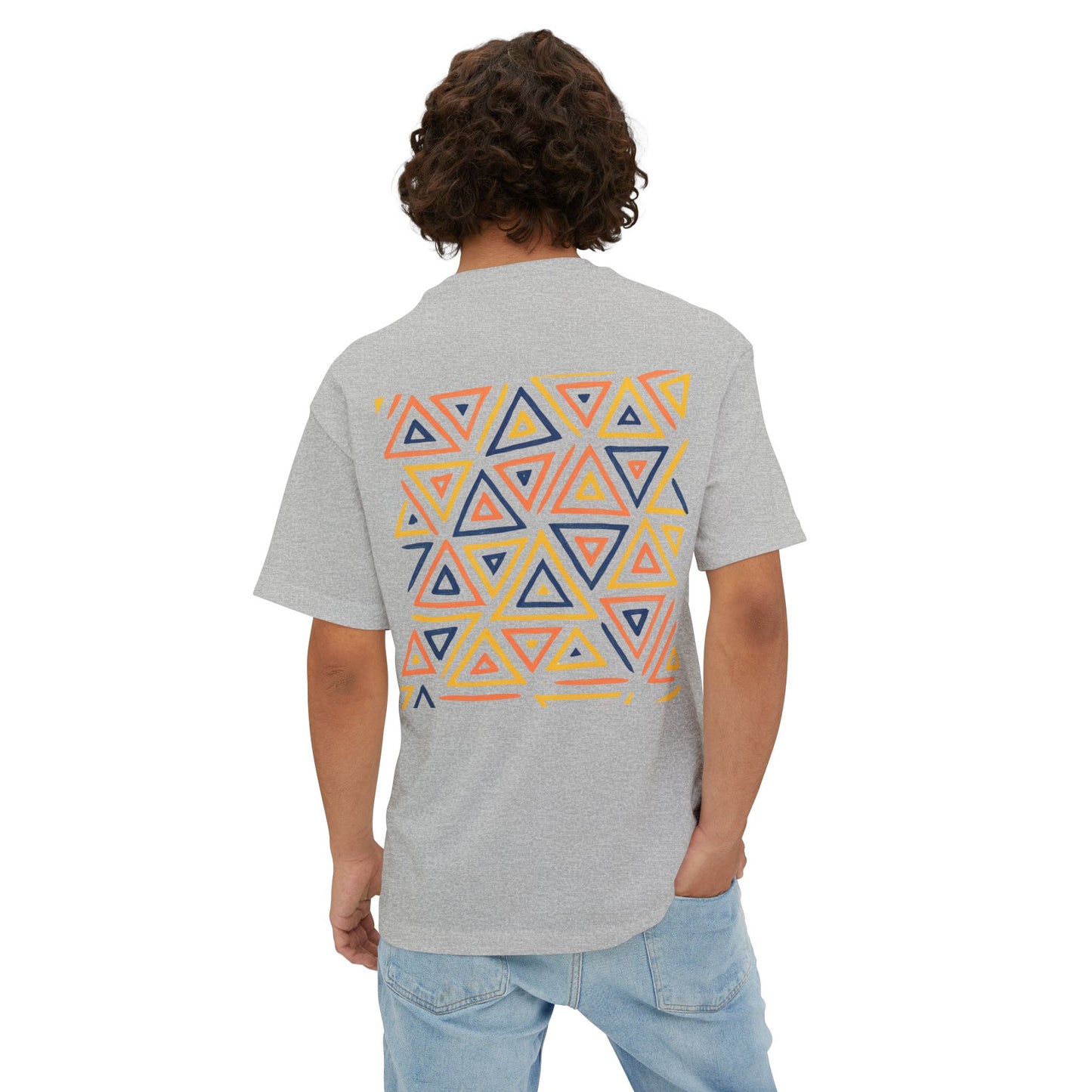 FULOVEK - TRIBAL COLLECTION - Oversized Tee - Unisex Boxy Shirt, Casual Wear, Trendy Outfit, Gift for Him, Gift for Her