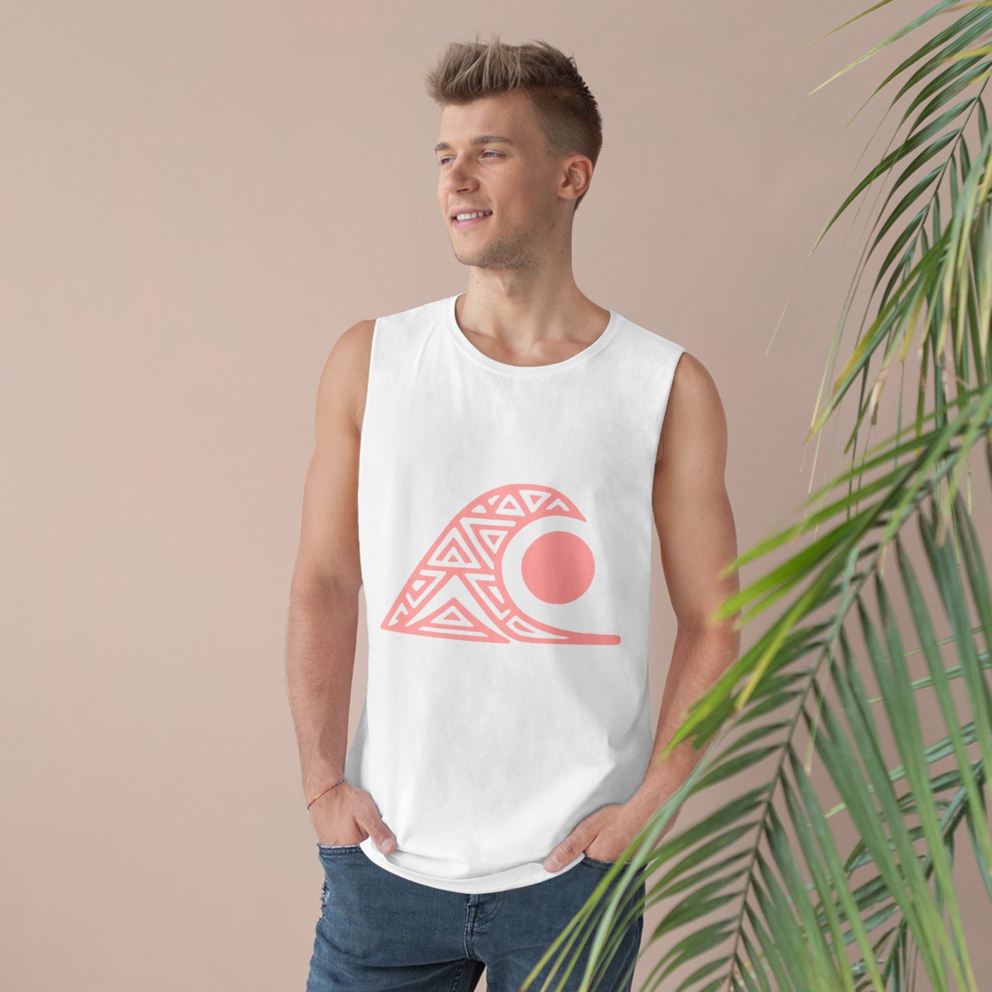 FULOVEK - Unisex Tank Top with Tribal Spirit Design – Bold Summer Statement, Adventure-Ready Top, Ethnic-Inspired Streetwear, Perfect Gift for Free Spirits