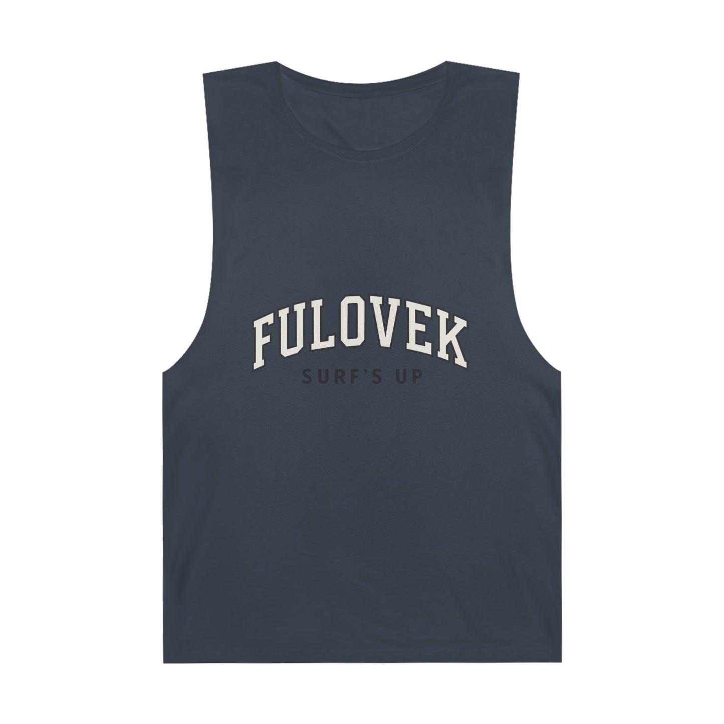 FULOVEK - Unisex Surf's Up Tank Top - Relaxed Casual Style for Beach Lovers
