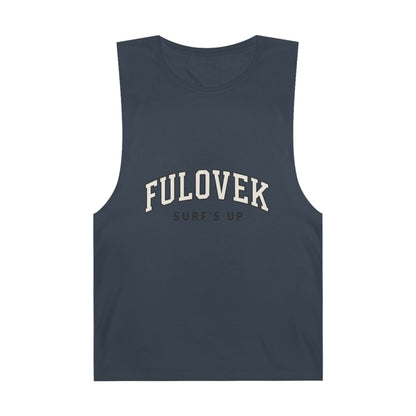 FULOVEK - Unisex Surf's Up Tank Top - Relaxed Casual Style for Beach Lovers