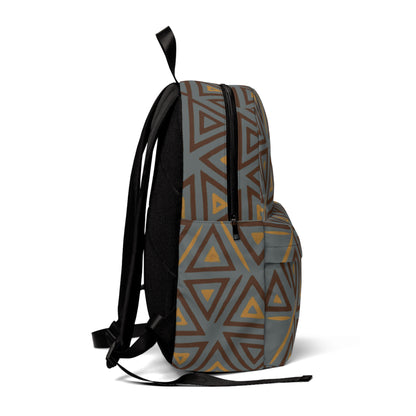 FULOVEK - Tribal Stylish Unisex Classic Backpack with Geometric Pattern, Trendy Bag for School, Travel, Work, Gift for Students, Fashionable Backpack