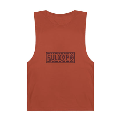 FULOVEK - Unisex Tank Top, Casual Summer Tee, Vacation Clothing, Graphic Workout Shirt, Stylish Layering Piece, Gifts for Him and Her