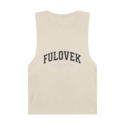 FULOVEK - Unisex Surf's Up Tank Top - Relaxed Casual Style for Beach Lovers