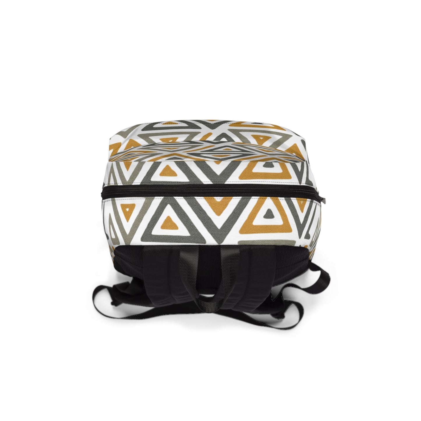 FULOVEK - Tribal Stylish Unisex Classic Backpack with Geometric Pattern, Trendy Bag for School, Travel, Work, Gift for Students, Fashionable Backpack