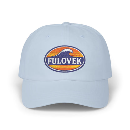 FULOVEK - Classic Dad Cap With Retro Wave Design | Summer Hat, Dad Hat, Casual Headwear, Beachwear, Gift for Him
