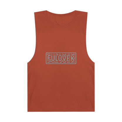FULOVEK - Unisex Tank Top, Casual Summer Tee, Vacation Clothing, Graphic Workout Shirt, Stylish Layering Piece, Gifts for Him and Her