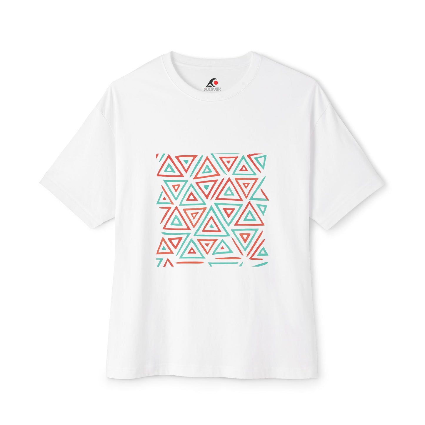 FULOVEK - TRIBAL COLLECTION - Oversized Tee - Unisex Boxy Shirt, Casual Wear, Trendy Outfit, Gift for Him, Gift for Her