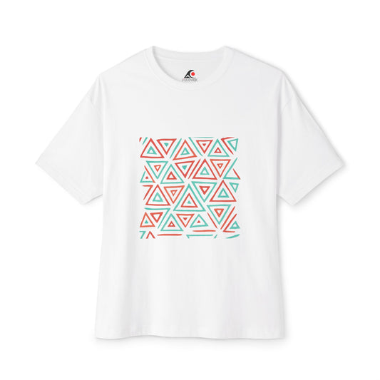 FULOVEK - TRIBAL COLLECTION - Oversized Tee - Unisex Boxy Shirt, Casual Wear, Trendy Outfit, Gift for Him, Gift for Her