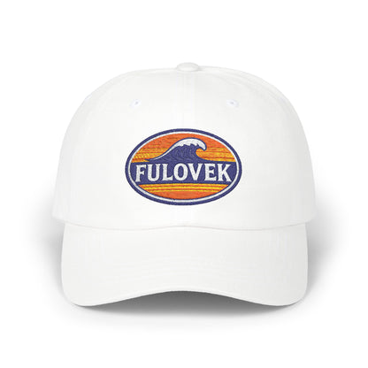 FULOVEK - Classic Dad Cap With Retro Wave Design | Summer Hat, Dad Hat, Casual Headwear, Beachwear, Gift for Him