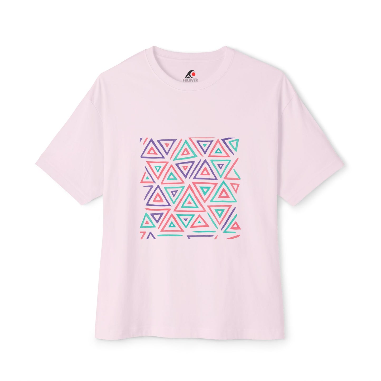 FULOVEK - TRIBAL COLLECTION - Oversized Tee - Unisex Boxy Shirt, Casual Wear, Trendy Outfit, Gift for Him, Gift for Her