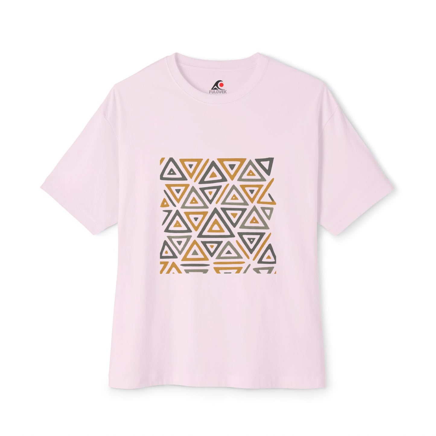 FULOVEK - TRIBAL COLLECTION - Oversized Tee - Unisex Boxy Shirt, Casual Wear, Trendy Outfit, Gift for Him, Gift for Her