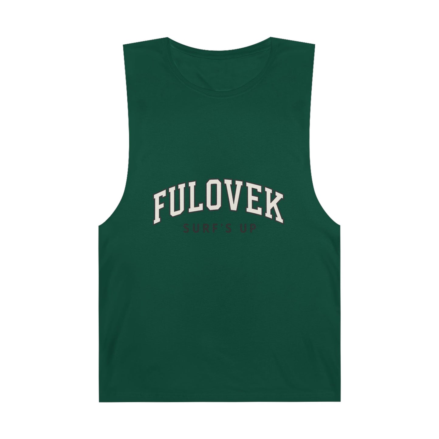 FULOVEK - Unisex Surf's Up Tank Top - Relaxed Casual Style for Beach Lovers