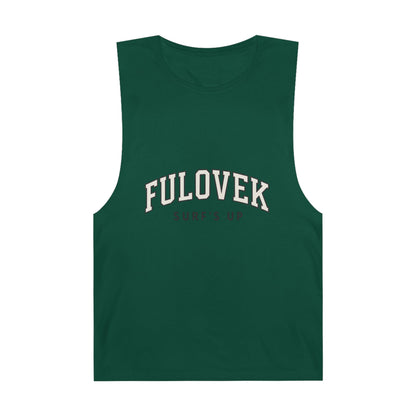 FULOVEK - Unisex Surf's Up Tank Top - Relaxed Casual Style for Beach Lovers