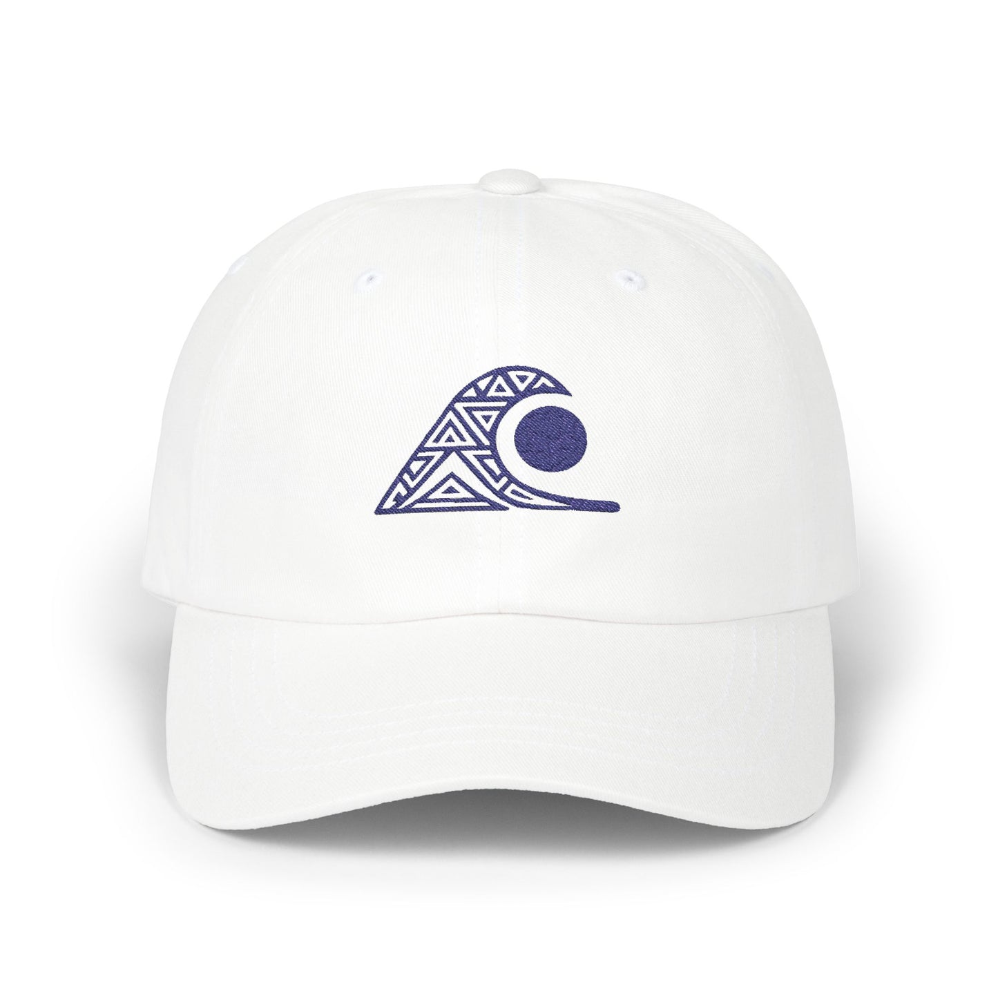 FULOVEK - Tribal Classic Dad Cap with Wave Design, Casual Baseball Hat, Gift for Beach Lovers, Summer Accessory, Trendy Stylish Cap, Tribal