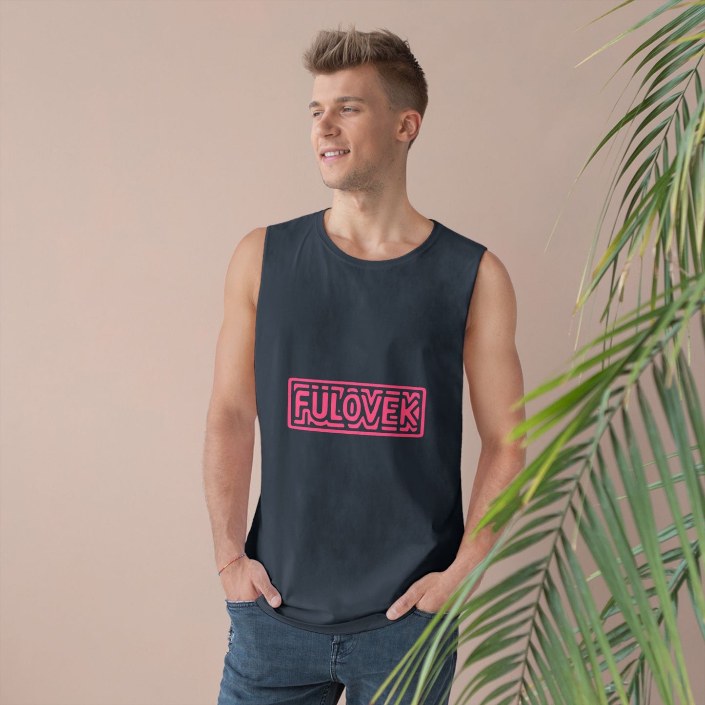 FULOVEK - Unisex Tank Top, Casual Summer Tee, Vacation Clothing, Graphic Workout Shirt, Stylish Layering Piece, Gifts for Him and Her