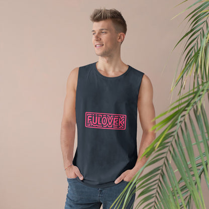 FULOVEK - Unisex Tank Top, Casual Summer Tee, Vacation Clothing, Graphic Workout Shirt, Stylish Layering Piece, Gifts for Him and Her