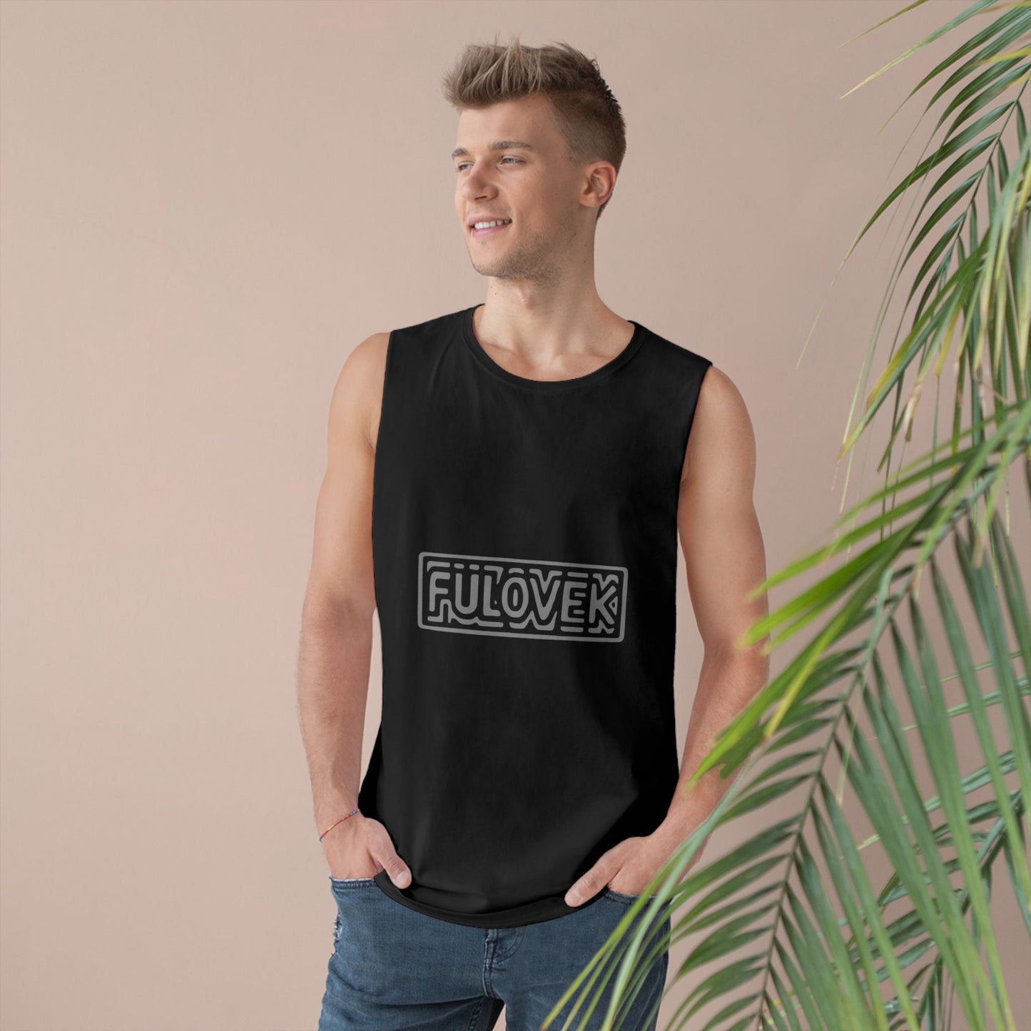 FULOVEK - Unisex Tank Top, Casual Summer Tee, Vacation Clothing, Graphic Workout Shirt, Stylish Layering Piece, Gifts for Him and Her