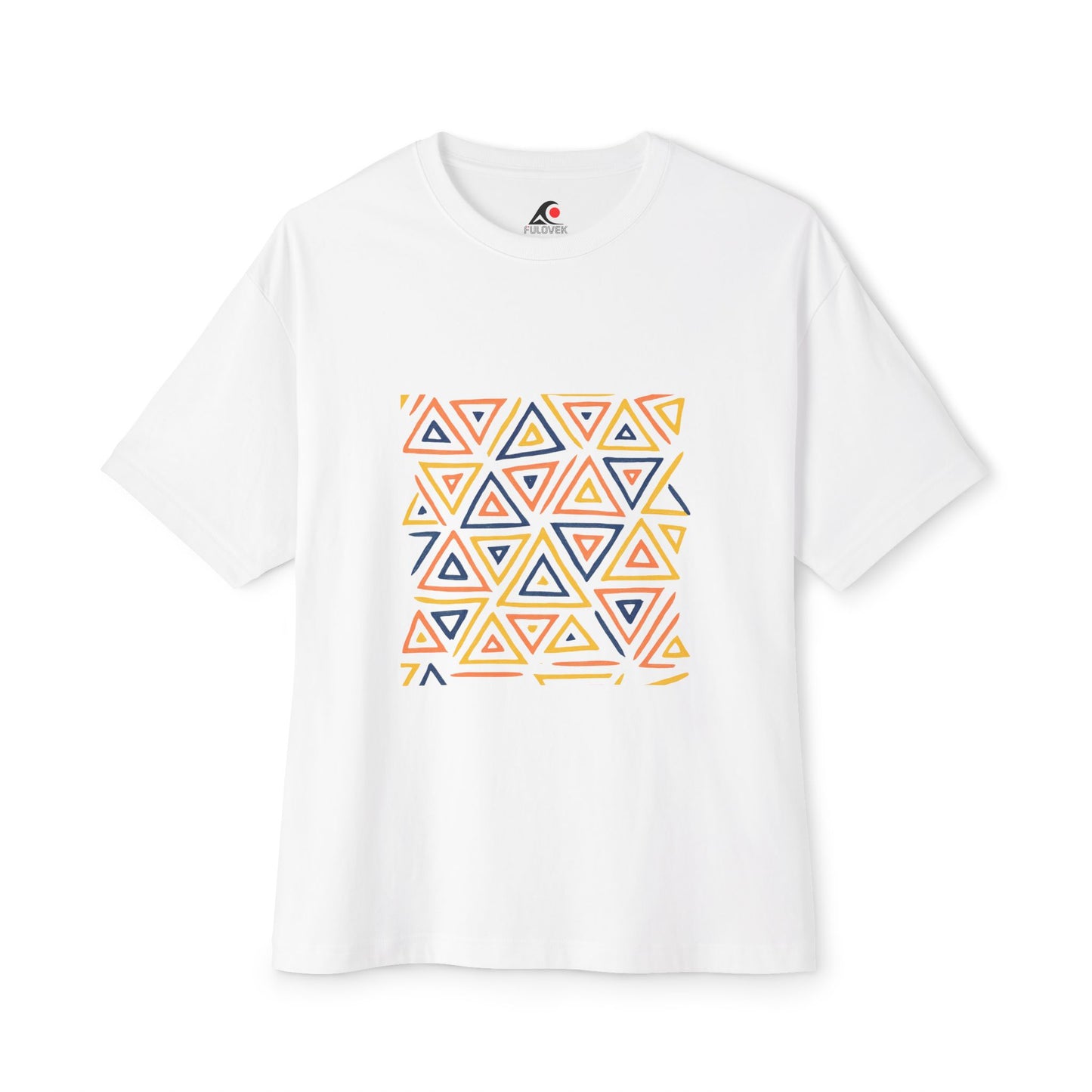 FULOVEK - TRIBAL COLLECTION - Oversized Tee - Unisex Boxy Shirt, Casual Wear, Trendy Outfit, Gift for Him, Gift for Her