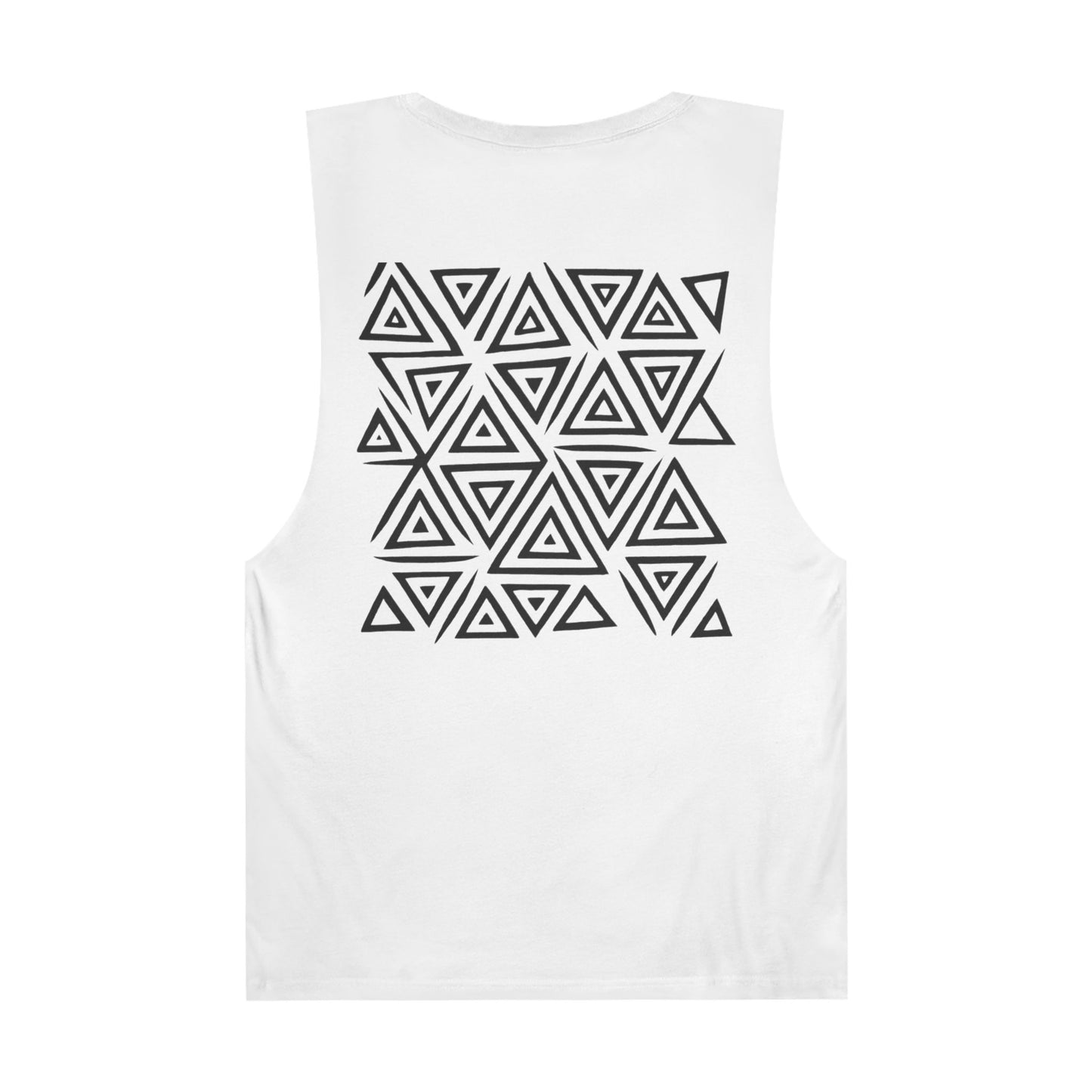 FULOVEK - Unisex Barnard Geometric Tribal Tank Top | Casual Summer Wear, Beach Attire, Workout Shirt, Graphic Tee, Gift for Friends
