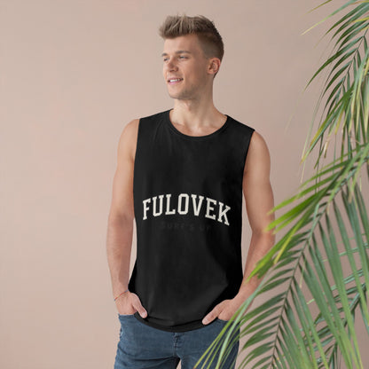FULOVEK - Unisex Surf's Up Tank Top - Relaxed Casual Style for Beach Lovers